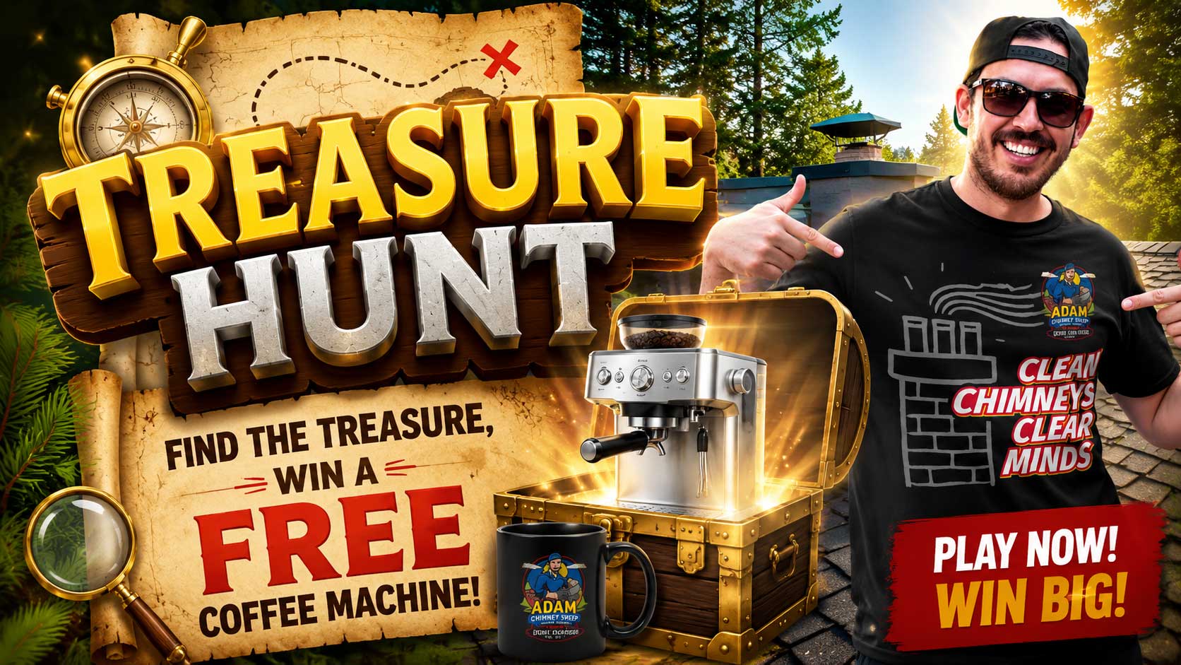 Win A brand new coffee machine