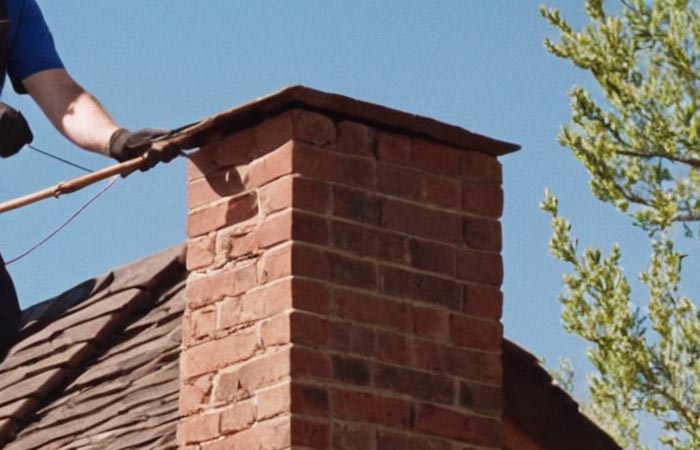 brick tuck pointing repair in kit carson