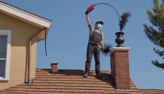 chimney expert in action at bent county co