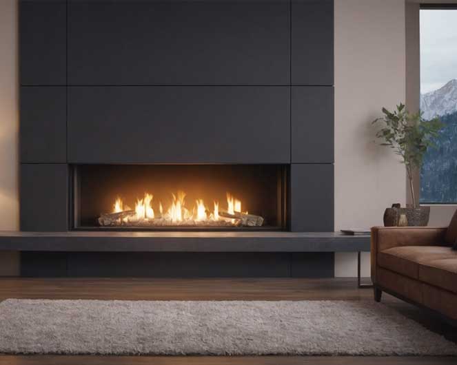 gas fireplace insert in evergreen co
