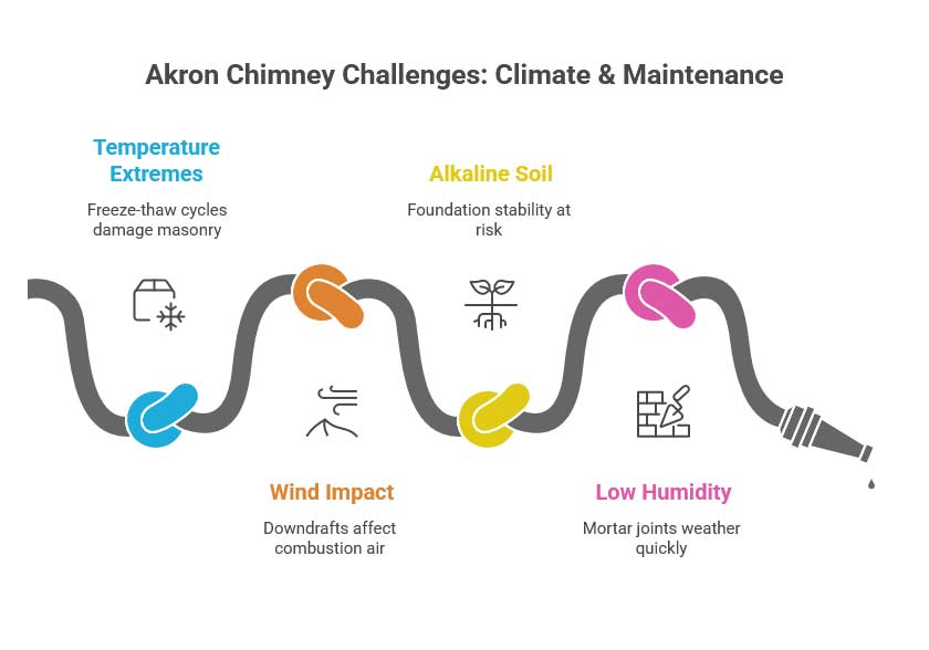 Akron Chimney Challenges