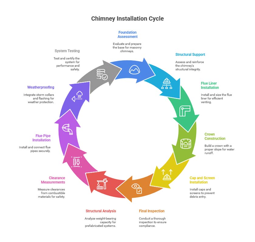 Chimney Installation Cycle