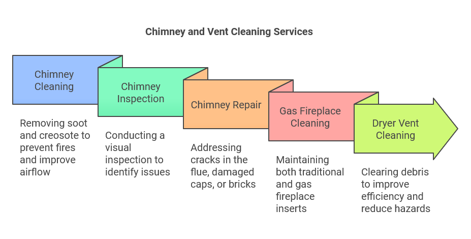Dryer vent and chimney services chart in glenwood springs
