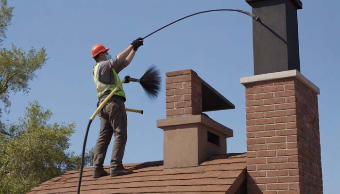Detailed chimney repair procedure in Pitkin County Colorado