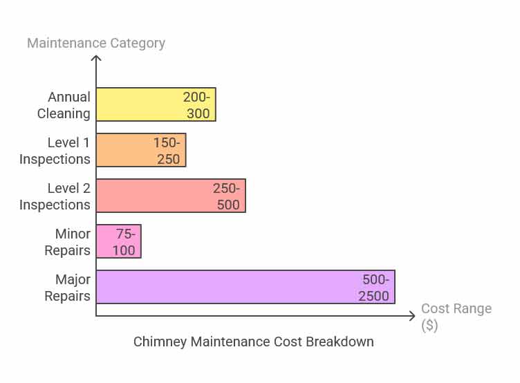 Maintenance pricing Category chart