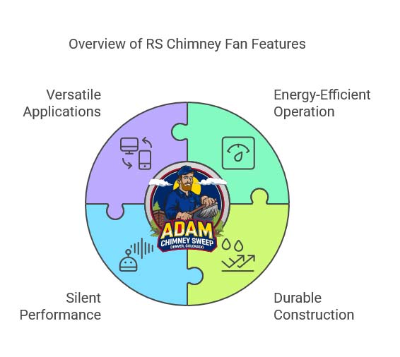 Features of the RS Chimney Fan in colorado