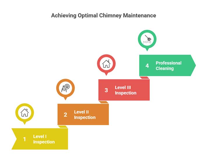 Chimney Inspection Levels 1, 2 and 3 Explained