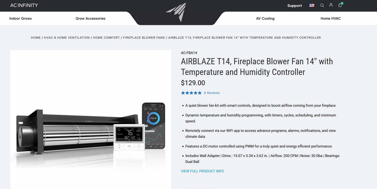 AIRBLAZE T14 Fireplace Blower Fan: The Ultimate Heating Solution for Central Colorado Homes