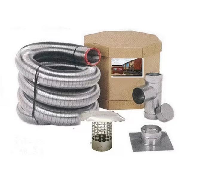 Professional-Grade 6-Inch Stainless Steel Chimney Liner
