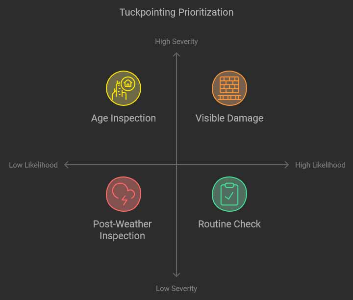 consider tuckpointing in denver co chart