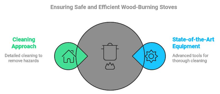 ensuring safe and efficient wood-stoves