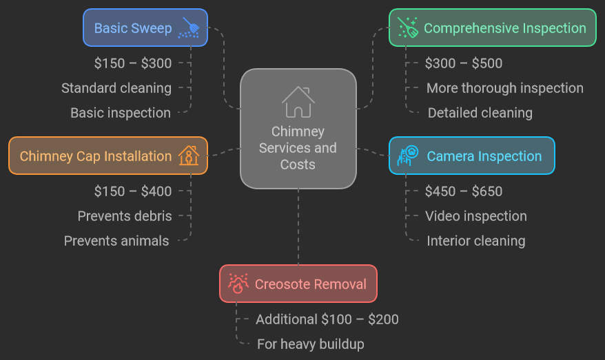 chimney sweep pricing charts