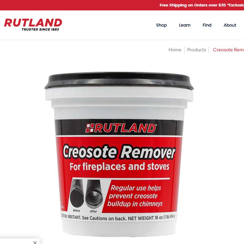 Rutland Creosote Remover in colorado