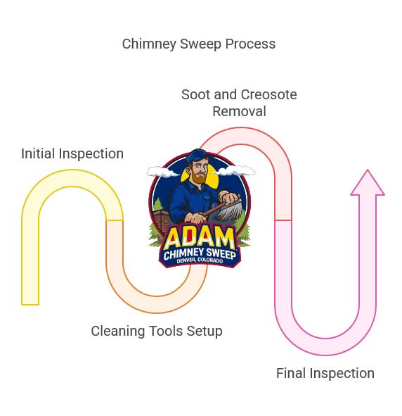 our chimney sweep process diagram